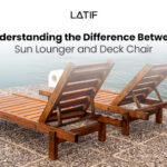 Difference between sunlounger and deck chair